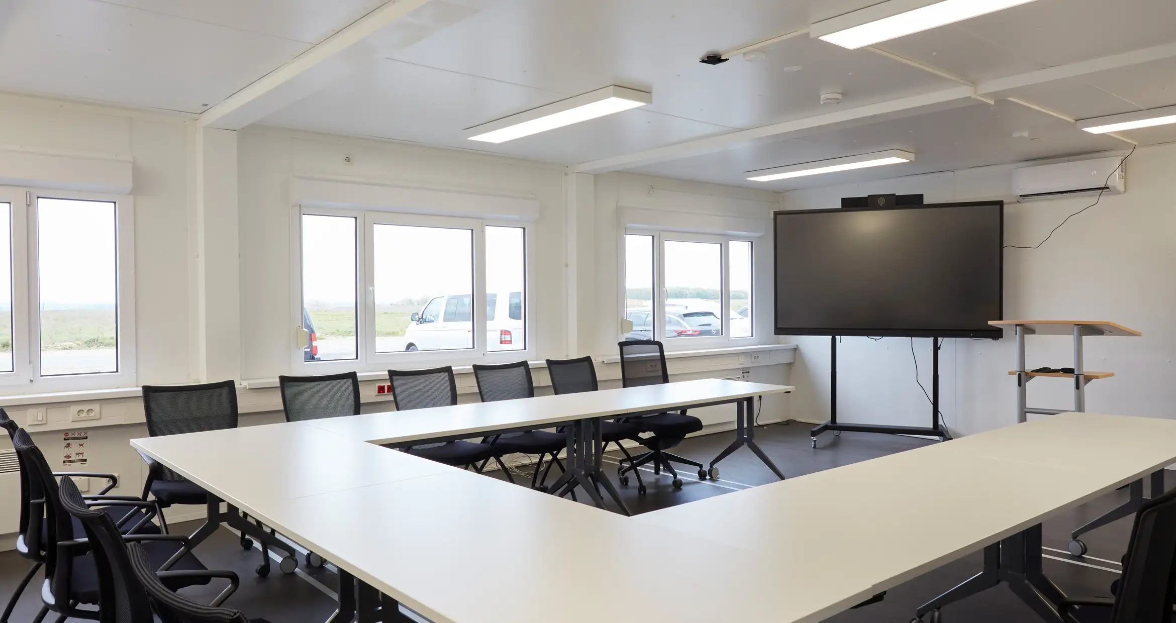 Temporäres Bürogebäude Brainergy Park Jülich