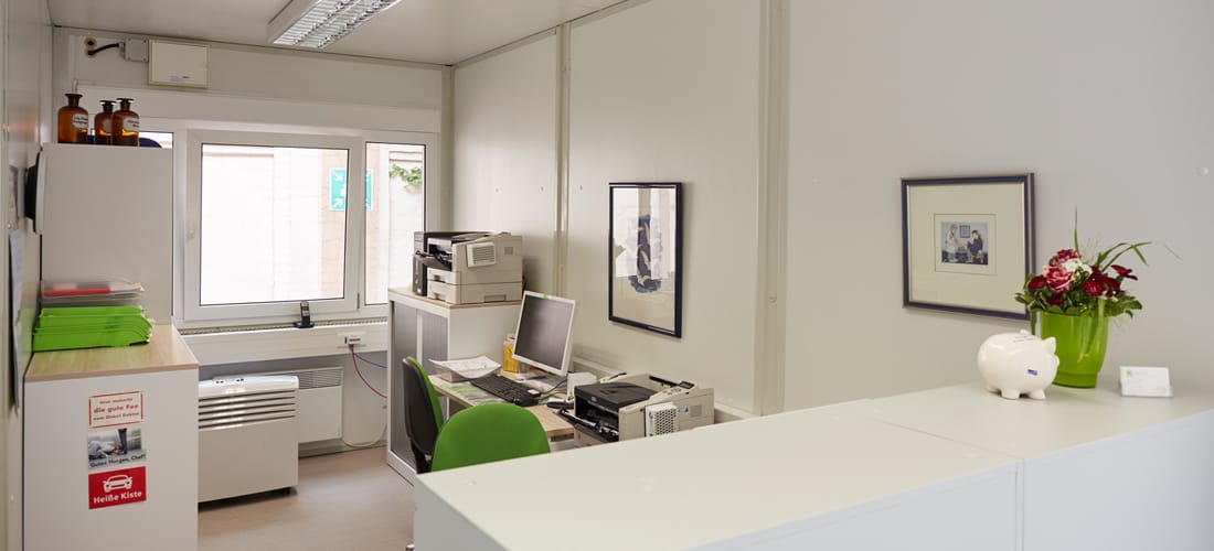 Temporäre Arztpraxis Gelsenkirchen