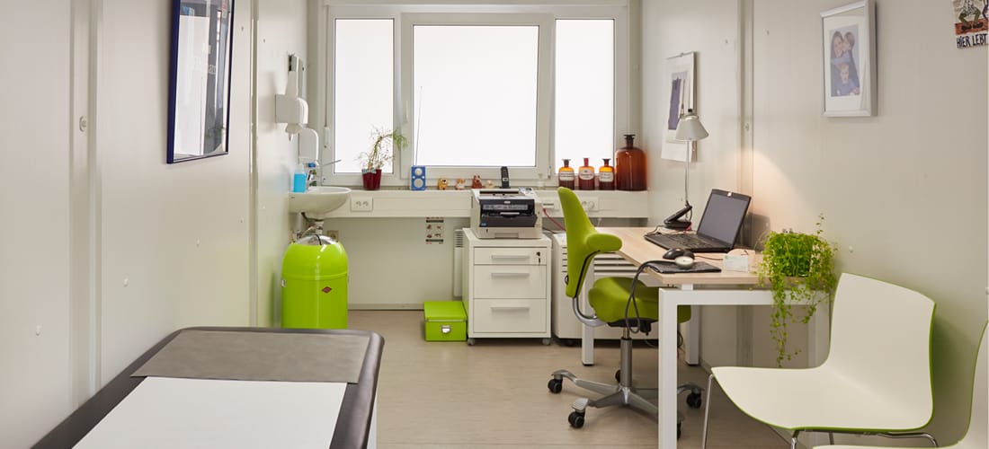 Temporäre Arztpraxis Gelsenkirchen