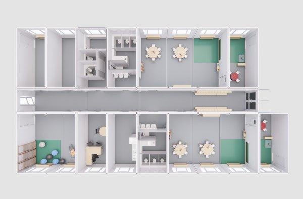 Grundriss 2 Gruppe V1