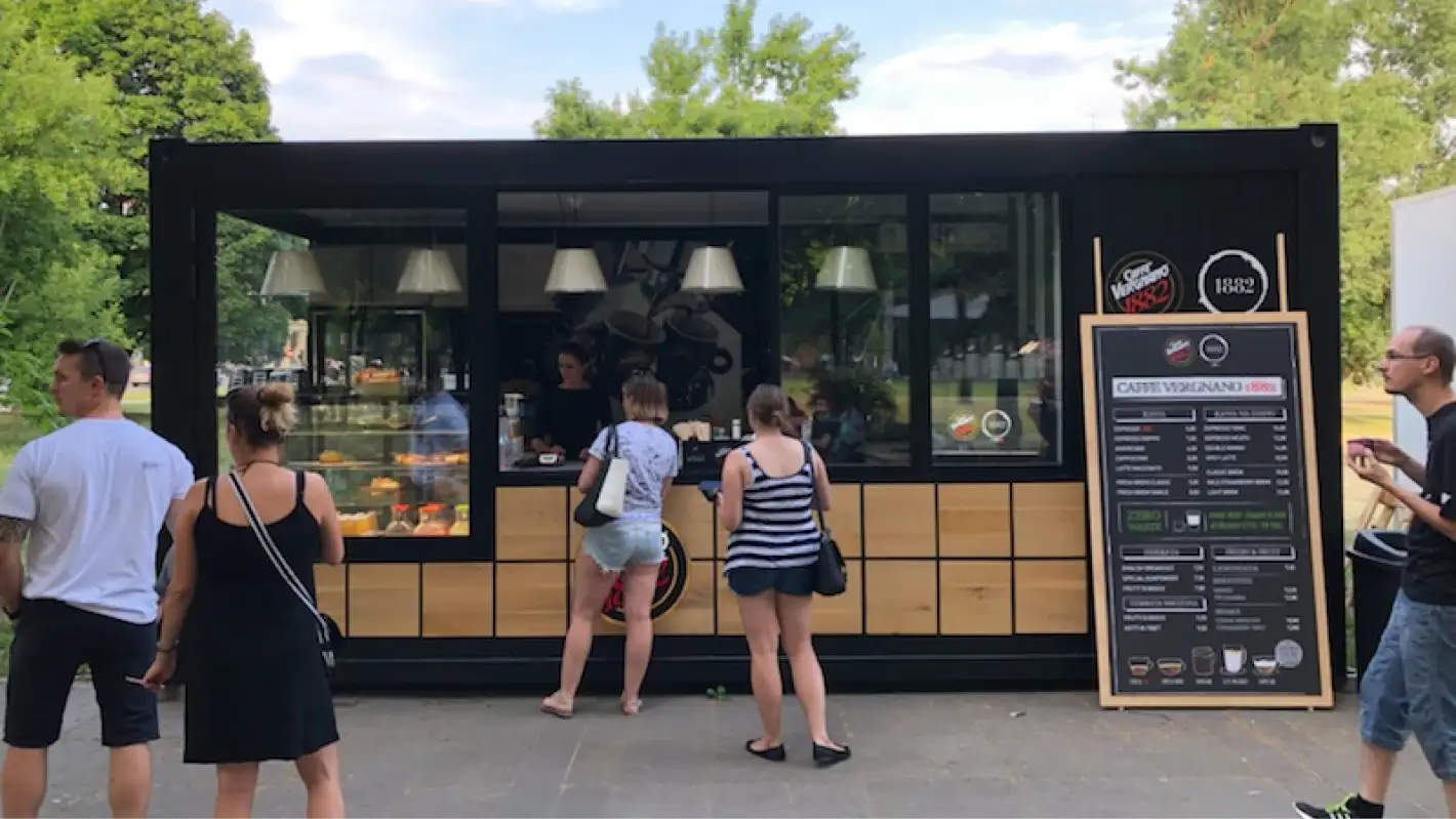 Küchen- und Kantinen-Container