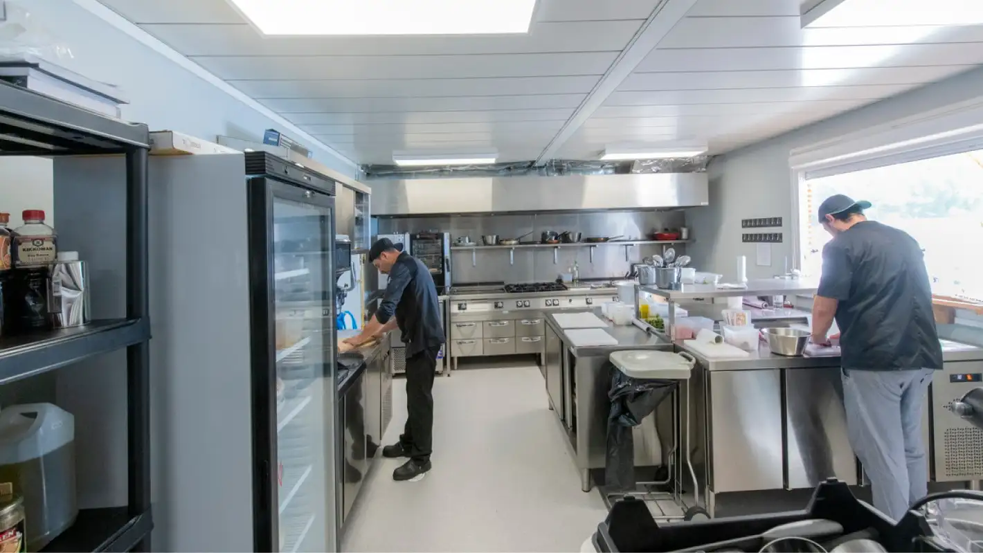 Küchen- und Kantinen-Container