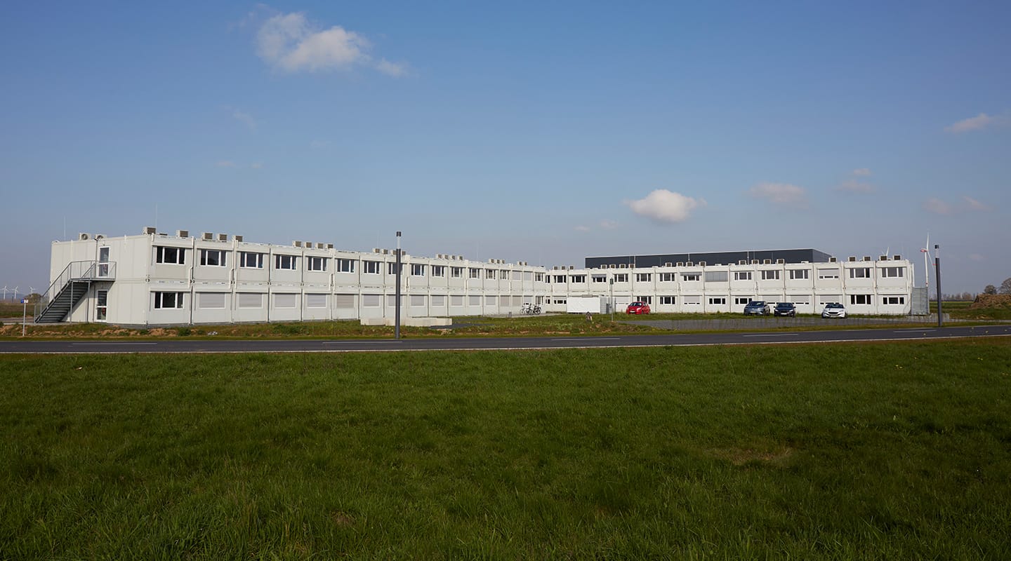 Brainergy Park Jülich mit Raummodulen von ALGECO