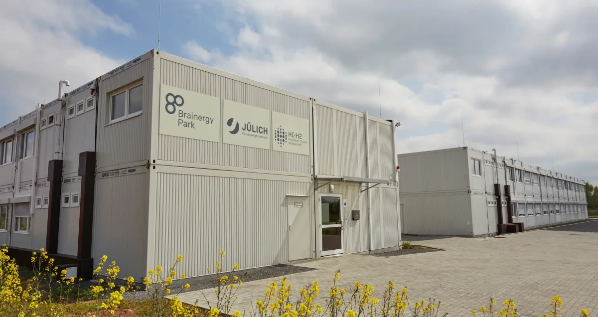 Temporäres Bürogebäude Brainergy Park Jülich